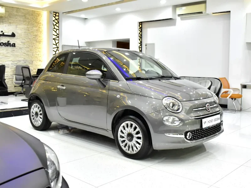 2023 Fiat 500 Dolcevita 4 Cylinders Engine Grey Black Hatchback GCC Specs