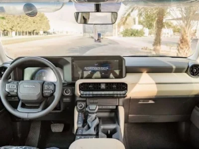 2026 Toyota Prado GXR 2.4T 4 Cylinders Engine White Beige SUV GCC Specs