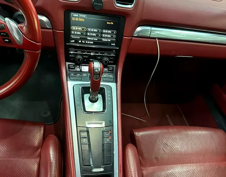 2014 Porsche Cayman S 6 Cylinders Engine Grey Red Coupe GCC Specs