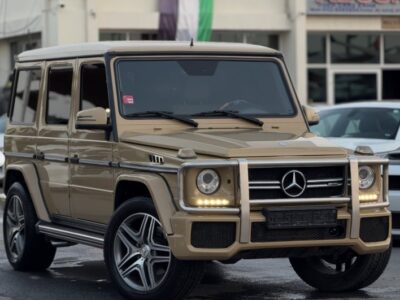2012 Mercedes-Benz G55 AMG 5.4L Supercharged V8 Engine Beige SUV