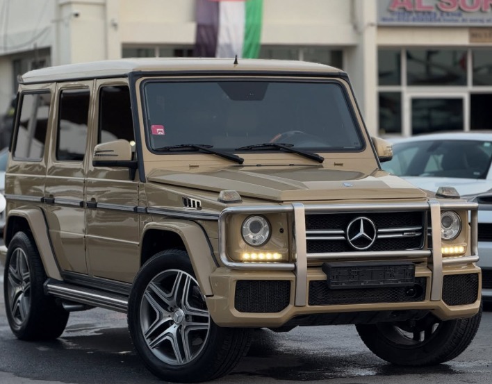 2012 Mercedes-Benz G55 AMG 5.4L Supercharged V8 Engine Beige SUV