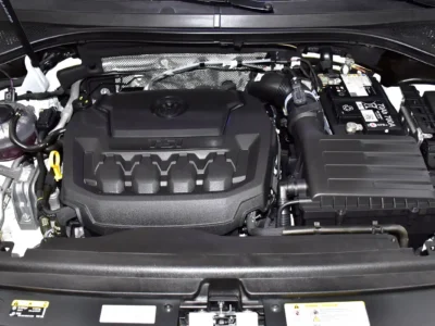2024 Volkswagen Tiguan 4MOTION 4 Cylinders Engine White Black Crossover