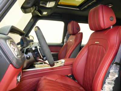 2026 Mercedes Benz G63 Double Night Package 4.0L V8 biturbo Engine Black Red