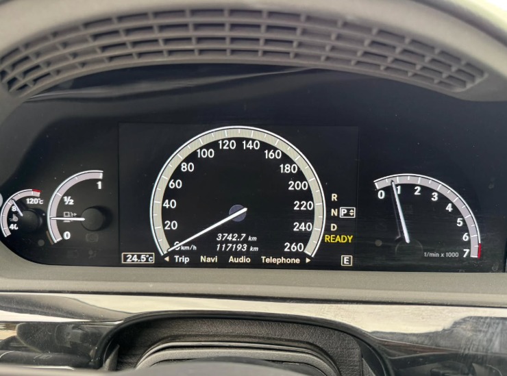 2012 Mercedes-Benz S400L AMG Package 3.5L V6 Engine Grey Black Sedan RWD