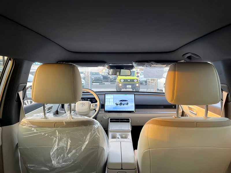 2025 Toyota bZ3 Other ELECTRIC White Beige Crossover Automatic