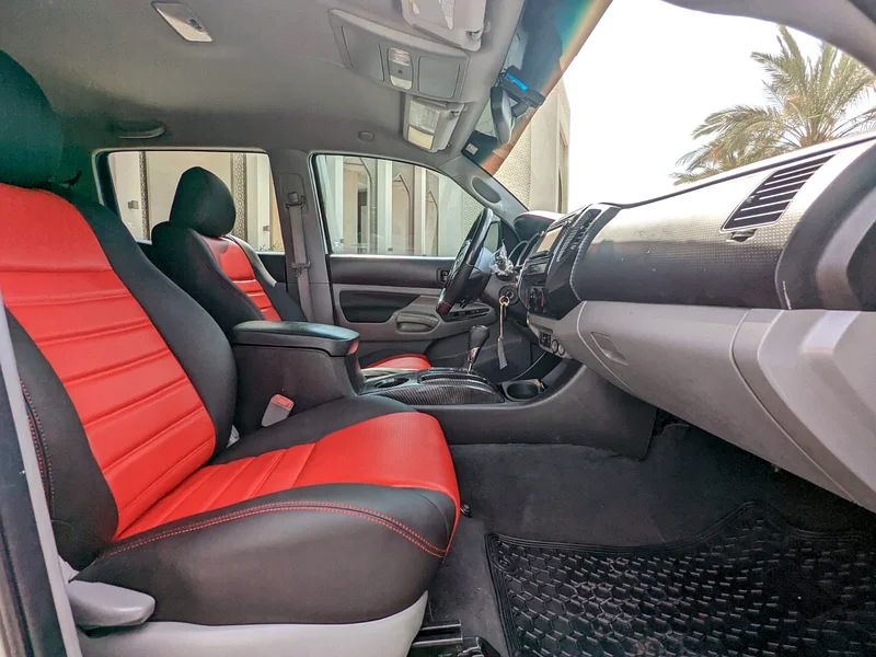 2015 Toyota Tacoma TRD 6 Cylinders Engine White Black 4X4 4DOORS