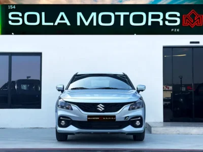 2026 SUZUKI BALENO GLX A/T 1.5 PTR 4 Cylinders Engine Silver Black