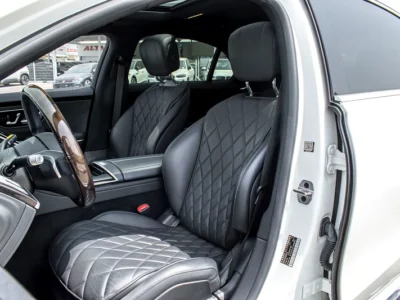 2022 Mercedes-Benz S-Class S 500l 6 Cylinder Engine Petrol White Black Sedan