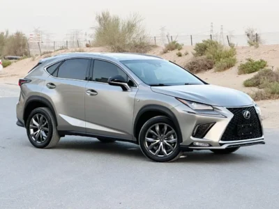 2020 Lexus NX300 F Sport 2.0 Liters 4 Cylinders Engine Gold Black SUV