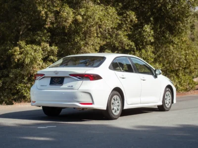 2022 Toyota Corolla XLI 1.6L 4 Cylinders Engine White Grey GCC Specs