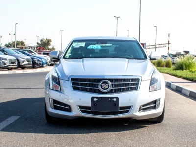 2014 Cadillac ATS Performance 4 Cylinders Engine Silver Black Sedan Clean Car