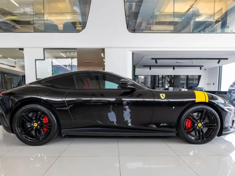 2023 Ferrari Roma Ferrari Roma Black Red Coupe Perfect Condition