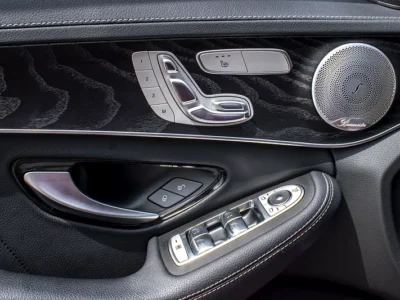 2021 Mercedes-Benz C-Class C43 AMG 6 Cylinder Engine Red Black Sedan