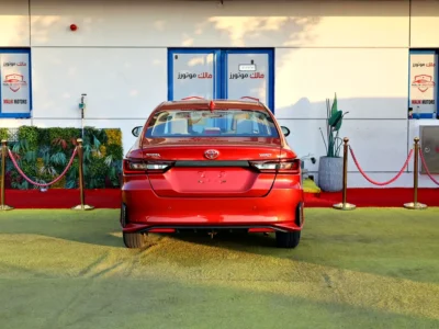 2023 Toyota Yaris S 4 Cylinders Engine Red Beige Sedan GCC Specs