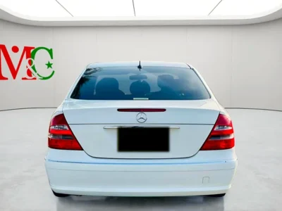 2003 Mercedes-Benz E-Class E 240 6 Cylinders Engine White Black Sedan