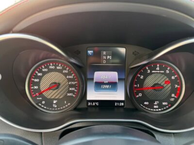 2017 Mercedes-Benz C63S AMG 4.0 Liters V8 Engine Black Red Sedan RWD