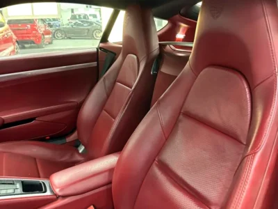 2014 Porsche Cayman S 6 Cylinders Engine Grey Red Coupe GCC Specs