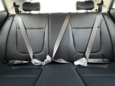 2025 Kia KX1 Other 4 Cylinders Engine White Black Hatchback