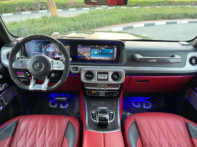 2019 Mercedes-Benz G 63 AMG Std 5.5L 8 Cylinders Engine Green Red SUV