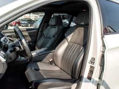 2012 BMW M5 Standard 8 Cylinders Engine White Black Sedan