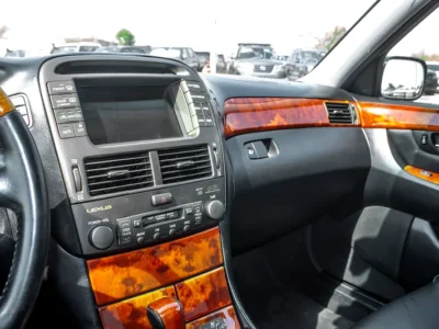 2004 Lexus LS-Series 1/2 Ultra 8 Cylinders Engine Petrol Black Sedan