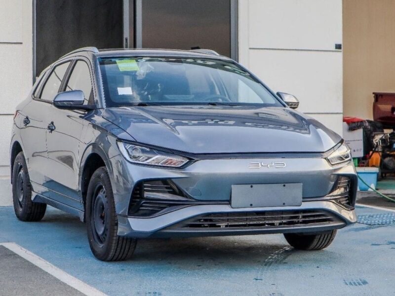 2024 BYD E2 Comfort Edition Electric Vehicle Grey Black Sedan 405KM Range