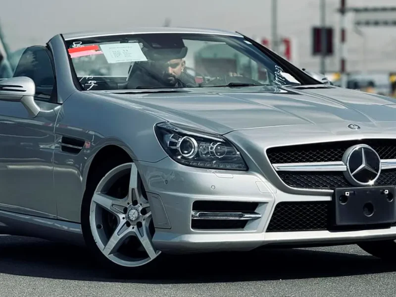 2013 Mercedes-Benz SLK-Class SLK 350 6 Cylinder Petrol Engine Silver Black