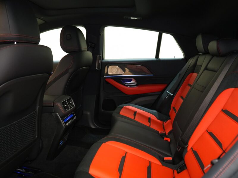 2025 Mercedes Benz GLE 53 Turbo 4MATIC+ inline 6-cylinder Engine Grey Red