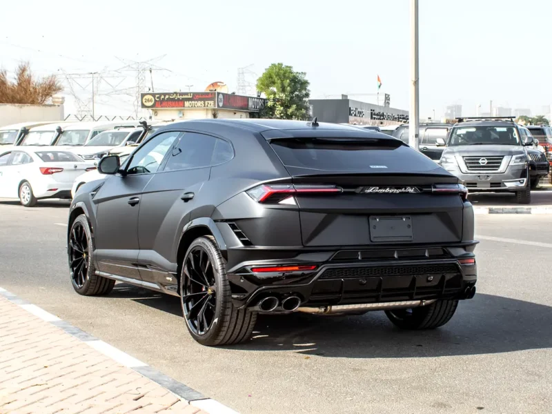 2024 Lamborghini Urus S 8 Cylinder Engine Petrol Black Red SUV
