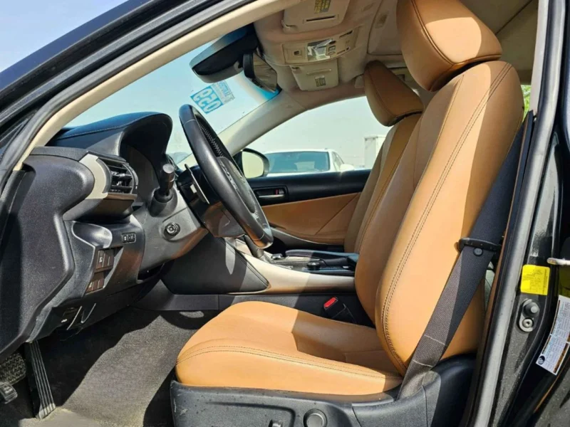 2019 Lexus IS300 SPORT 3.5L V6 PETROL Black Tan Sedan American Specs