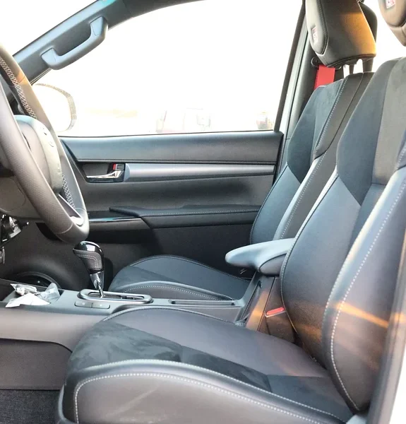 2025 Toyota Hilux GR Sport 6 Cylinders Engine White Black Pick Up Truck