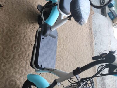 Electric Scooter 48 Volt Battery 30 KM Range with 40 Speed Blue