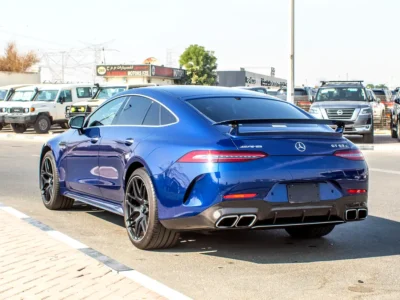 2019 Mercedes-Benz AMG GT 63 S 8 Cylinders Engine Petrol Blue Grey Sedan