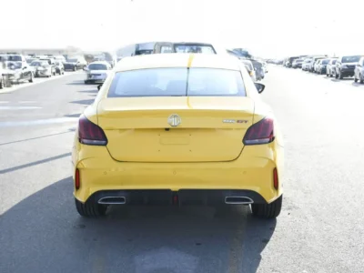 2025 MG GT 1.5L Turbo Petrol Full Option Yellow Black Sedan GCC Specs