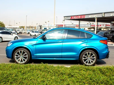 2017 BMW X4 M40i 6 Cylinders Engine Petrol Blue Black SUV 4WD