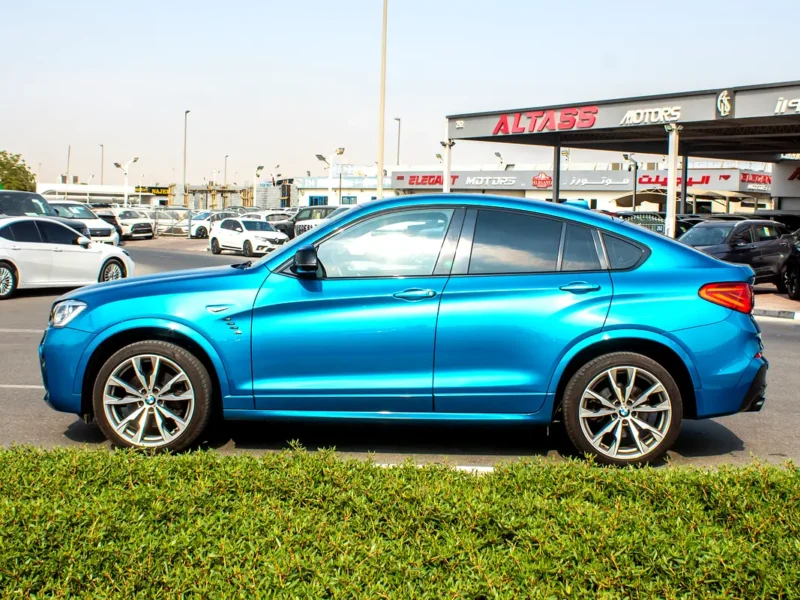 2017 BMW X4 M40i 6 Cylinders Engine Petrol Blue Black SUV 4WD