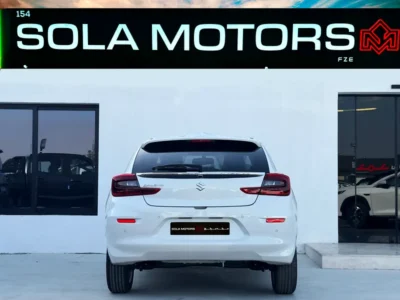 2026 SUZUKI BALENO GLX A/T 1.5 PTR 4 Cylinders Engine White Black