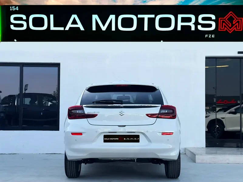 2026 SUZUKI BALENO GLX A/T 1.5 PTR 4 Cylinders Engine White Black