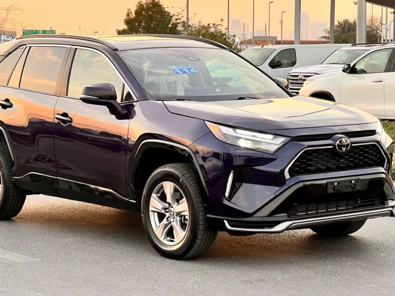 2023 Toyota Rav 4 Special Edition 4 Cylinder Engine Blue Black SUV