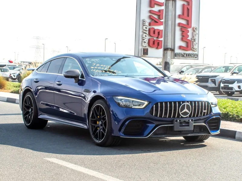 2019 Mercedes-Benz AMG GT 63 S 8 Cylinders Engine Petrol Blue Grey Sedan