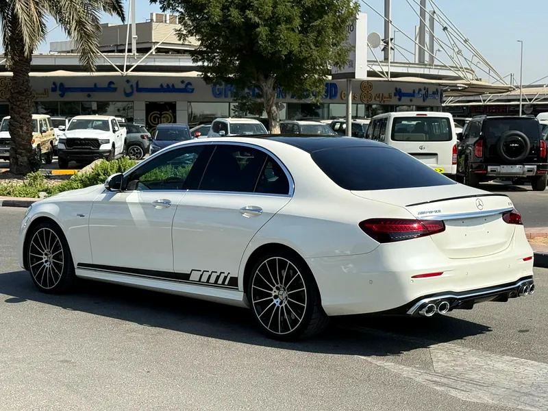 2020 Mercedes-Benz E-Class E 53 AMG V6 BITURBO Night Edition 1 White Brown Sedan