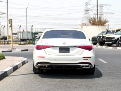 2022 Mercedes-Benz S-Class S 500l 6 Cylinder Engine Petrol White Black Sedan