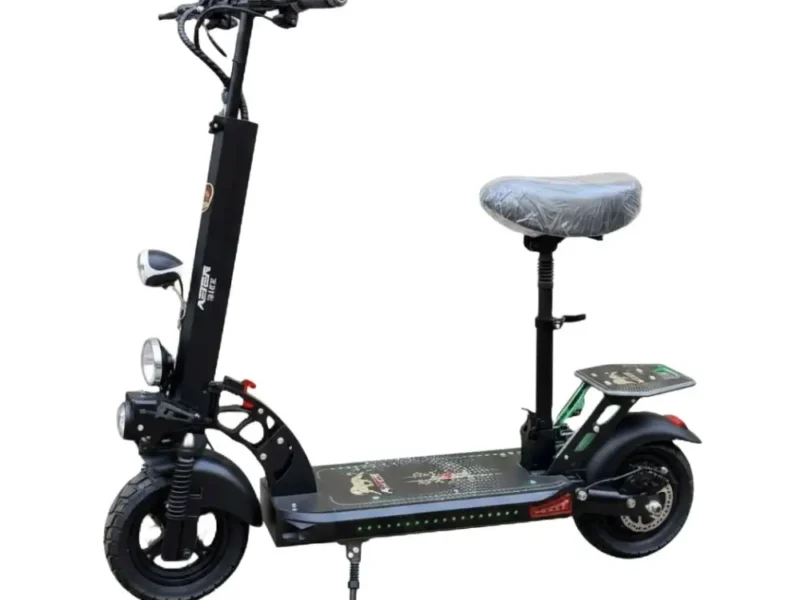 Aster E10s Electric Scooter Around 50–60 km per hour