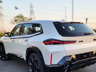 2024 BMW BMW XM Hybrid 4.4L Twin-Turbocharged V8 Engine White Red SUV