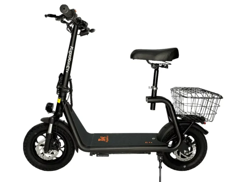Kugoo C1 Plus Electric Scooter Black