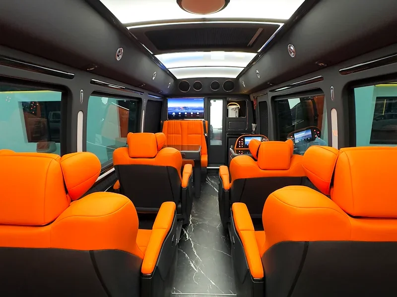 2025 Toyota Coaster Other 6 Cylinders Engine Black Orange Van MT GCC Specs