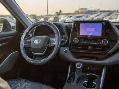 2025 Toyota Highlander 2.5L Highlander 2.5L Hybrid GLE AWD White Grey SUV