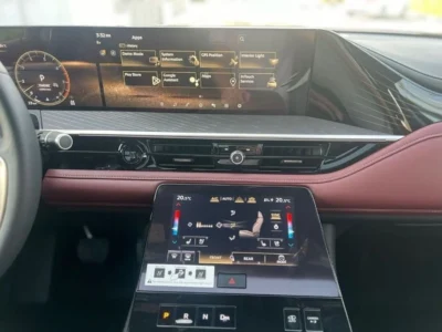 2025 Infiniti QX80 Autograph Bench Chairs 3.5L 6 Cylinders Engine Black Red SUV