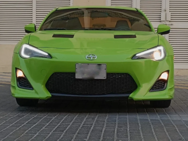 2016 Toyota 86 SCION GT86 2.0L V4 PETROL Green Black Coupe American Specs