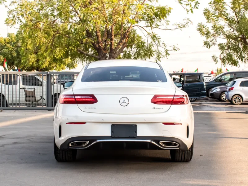 2019 Mercedes-Benz E-Class E450 4Matic Neat and Clean Condition White Red